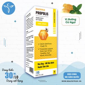 Xịt Họng HealthyPlex PROPOLIS